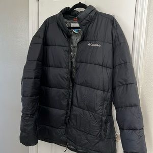 Columbia puffer coat.